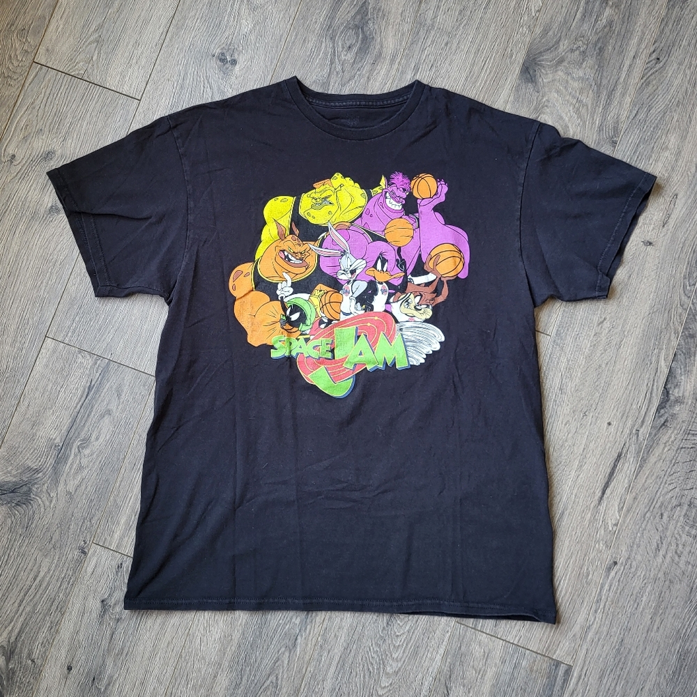 Space Jam T-shirt Black {Large}